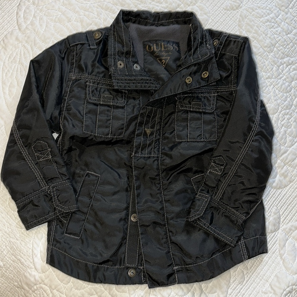 GUESS AUTHENTIC ARMY STREET STYLE JACKET SIZE 3T